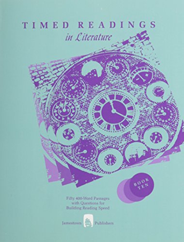 Imagen de archivo de Timed Readings in Literature: Book 10 a la venta por SecondSale
