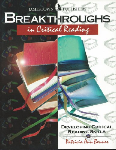 Imagen de archivo de Breakthroughs in Critical Reading : Developing Critical Reading Skills a la venta por Nationwide_Text