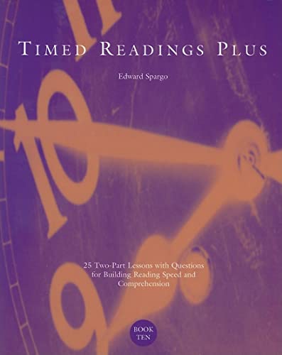Imagen de archivo de Timed Readings Plus: Book 10 a la venta por SecondSale