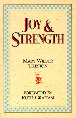 Imagen de archivo de Joy and Strength a la venta por BooksRun