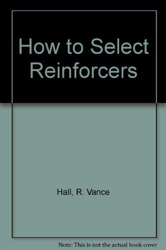 Stock image for How to Select Reinforcers for sale by Wonder Book