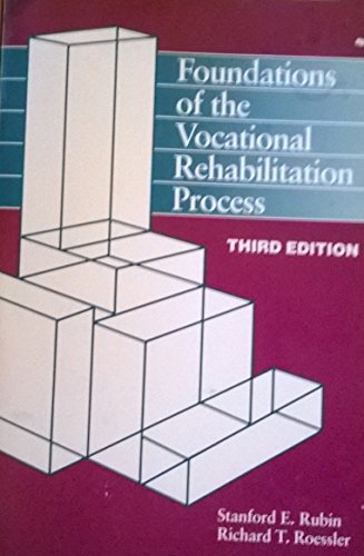 Imagen de archivo de Foundations of the Vocational Rehabilitation Process a la venta por Ergodebooks