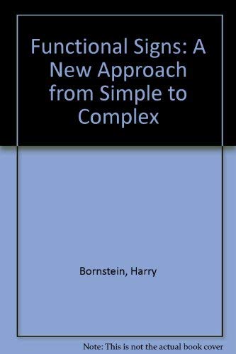 Imagen de archivo de Functional Signs: A New Approach from Simple to Complex a la venta por HPB-Emerald