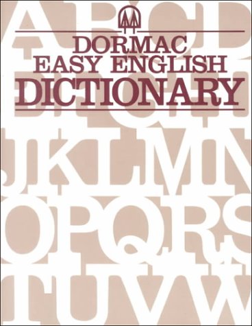 Stock image for Dormac Easy English Dictionary for sale by Better World Books