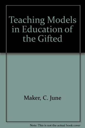 Immagine dell'editore per Teaching Models in Education of the Gifted venduto da ThriftBooks-Dallas