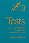 9780890797099: Tests: A Comprehensive Reference for Assessments in Psychology, Education, and Business