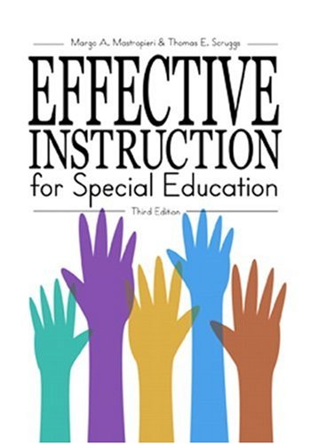 Stock image for Effective Instruction for Special Education (3rd Edition) for sale by SecondSale