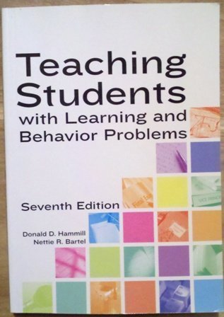 Stock image for Teaching Students With Learning and Behavior Problems for sale by Sharehousegoods