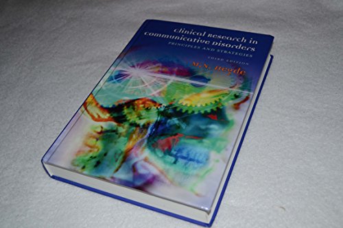 Stock image for Clinical Research in Communicative Disorders: Principles and Strategies for sale by ThriftBooks-Dallas