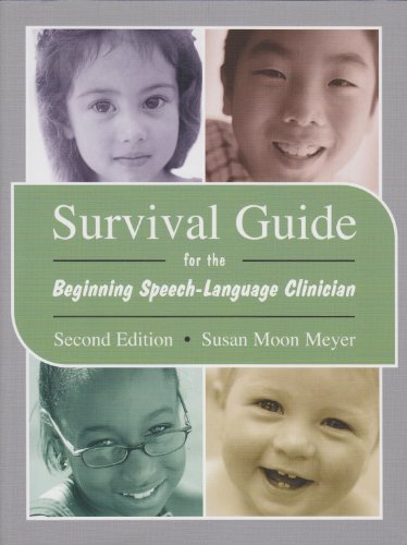 9780890799819: Survival Guide for the Beginning Speech-Language Clinician