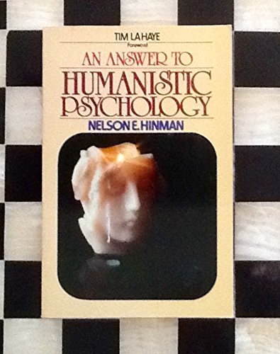 Imagen de archivo de An Answer to Humanastic Psychology a la venta por Better World Books