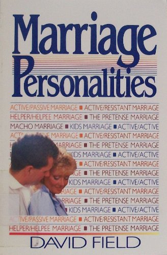 Imagen de archivo de Marriage Personalities a la venta por Lighthouse Books and Gifts