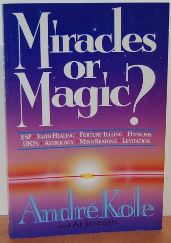 Beispielbild fr Miracles or Magic zum Verkauf von Wonder Book