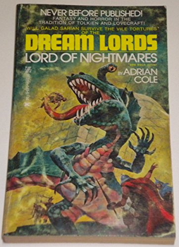 Imagen de archivo de Dream Lords: Lord of Nightmares (The Dream Lords, Vol. 2) a la venta por HPB-Emerald