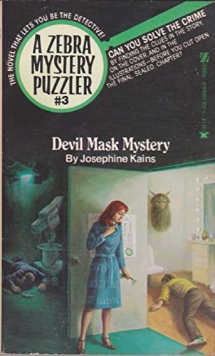 Imagen de archivo de Devil Mask Mystery (A Zebra Mystery Puzzler, #3) a la venta por Albion Books