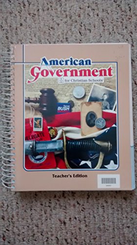 9780890844854: American government for Christian schools