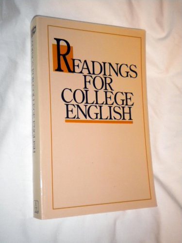 Beispielbild fr Readings for College English zum Verkauf von ThriftBooks-Dallas