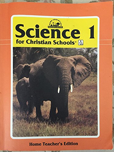 Imagen de archivo de Title: SCIENCE 1 HOME TEACHER'S EDITION (51615) a la venta por HPB-Red