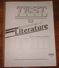 9780890846445: Fundamentals of Literature for Christian Schools (Test Bank)