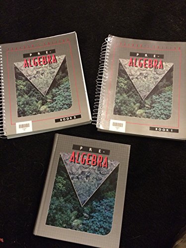 Imagen de archivo de Pre - Algebra: For Christian schools a la venta por SecondSale