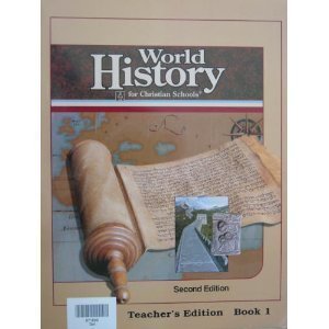 Imagen de archivo de World History for Christian Schools a la venta por Jenson Books Inc