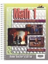 Stock image for Math 2 for Christian Schools, Home Teacher's Edition for sale by HPB-Red