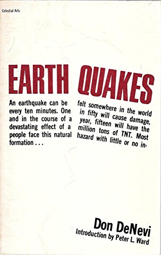 Imagen de archivo de Earthquakes a la venta por Newsboy Books