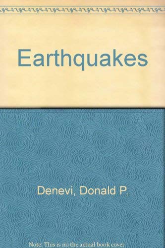 Imagen de archivo de Earthquakes a la venta por ThriftBooks-Atlanta