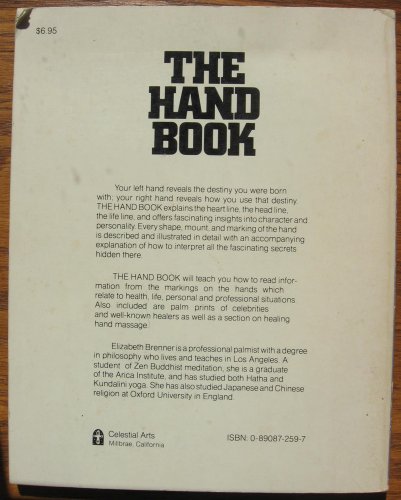 Stock image for The Hand Book for sale by Wonder Book