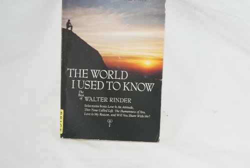 Stock image for World I Used to Know for sale by -OnTimeBooks-