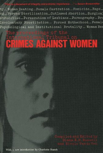 Beispielbild fr Crimes against women: Proceedings of the international tribunal zum Verkauf von Half Price Books Inc.