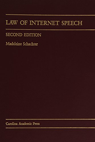 Stock image for Law of Internet Speech, Second Edition for sale by HPB-Red