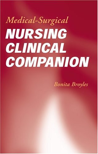 Beispielbild fr Medical-Surgical Nursing Clinical Companion zum Verkauf von Wonder Book