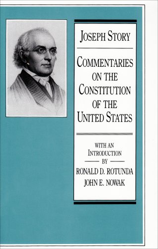 Beispielbild fr Commentaries on the Constitution of the United States zum Verkauf von Timshala Books