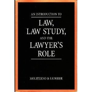 Stock image for Introduction to Law, Law Study and the Lawyer's Role for sale by ThriftBooks-Atlanta