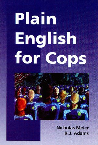 Stock image for Plain English for Cops for sale by SecondSale