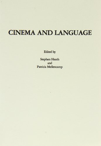 Beispielbild fr Cinema and Language zum Verkauf von Bookmans