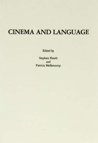 9780890935835: Cinema and Language (American Film Institute Monograph Series)
