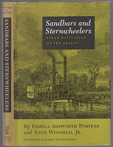 9780890960110: Sandbars and Sternwheelers: Steam Navigation on the Brazos