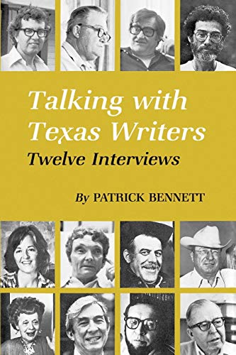 9780890961056: Talking With Texas Writers: Twelve Interviews