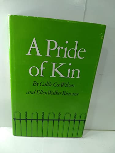 Imagen de archivo de A Pride of Kin (Wardlaw Books) a la venta por Books From California