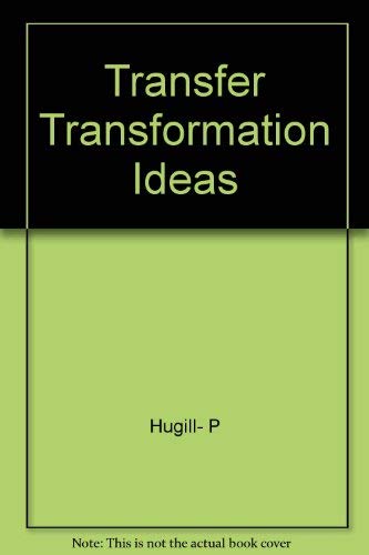 Stock image for The Transfer and Transformation of Ideas and Material Culture for sale by HPB-Red