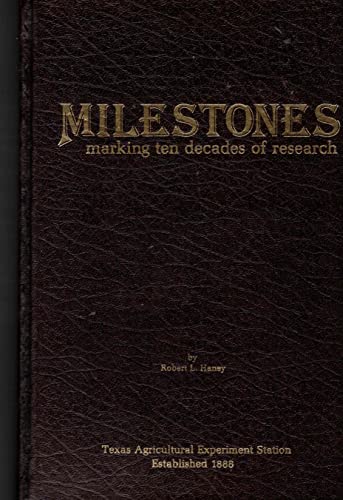 Stock image for Milestones: Marking 10 Decades of Research for sale by ThriftBooks-Atlanta