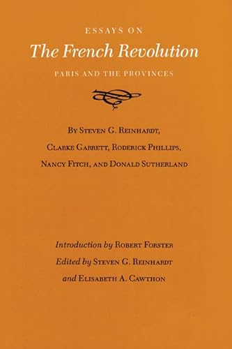 9780890964989: Essays on the French Revolution: Paris and the Provinces
