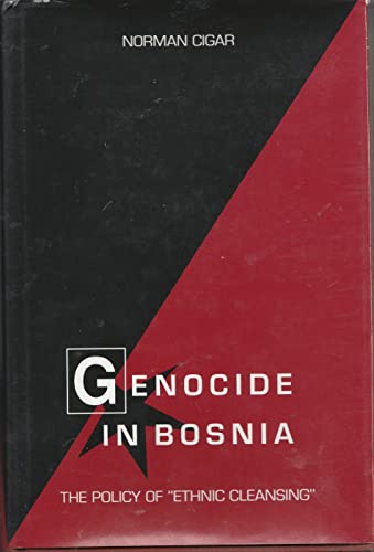 Beispielbild fr Genocide in Bosnia: The Policy of "Ethnic Cleansing" (Eastern European Studies, No. 1) zum Verkauf von Front Cover Books