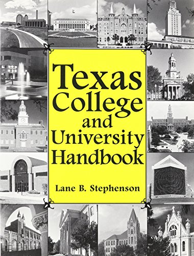 Beispielbild fr Texas College and University Handbook (Centennial Series of the Association of Former Students, Texas A&M University) zum Verkauf von Half Price Books Inc.