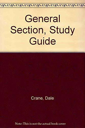 Beispielbild fr General Section, Study Guide zum Verkauf von Bookmans