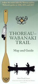 Beispielbild fr Thoreau-Wabanaki Trail Map and Guide zum Verkauf von Brickyard Books