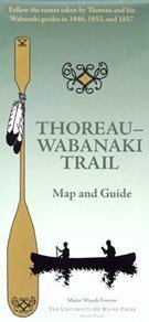 Imagen de archivo de Thoreau-Wabanaki Trail Map and Guide a la venta por Brickyard Books