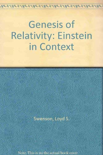 Imagen de archivo de Genesis of Relativity: Einstein in Context a la venta por mountain